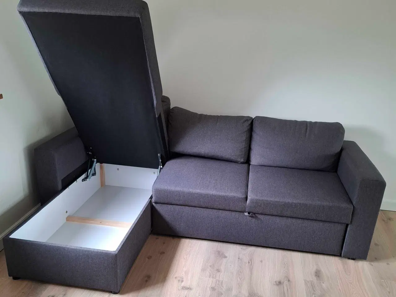 Billede 2 - Sovesofa med chaiselong 