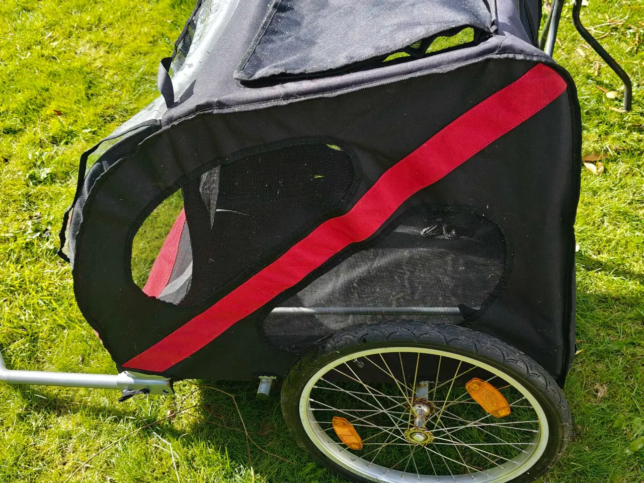 Billede 3 - Cykeltrailer til hun 