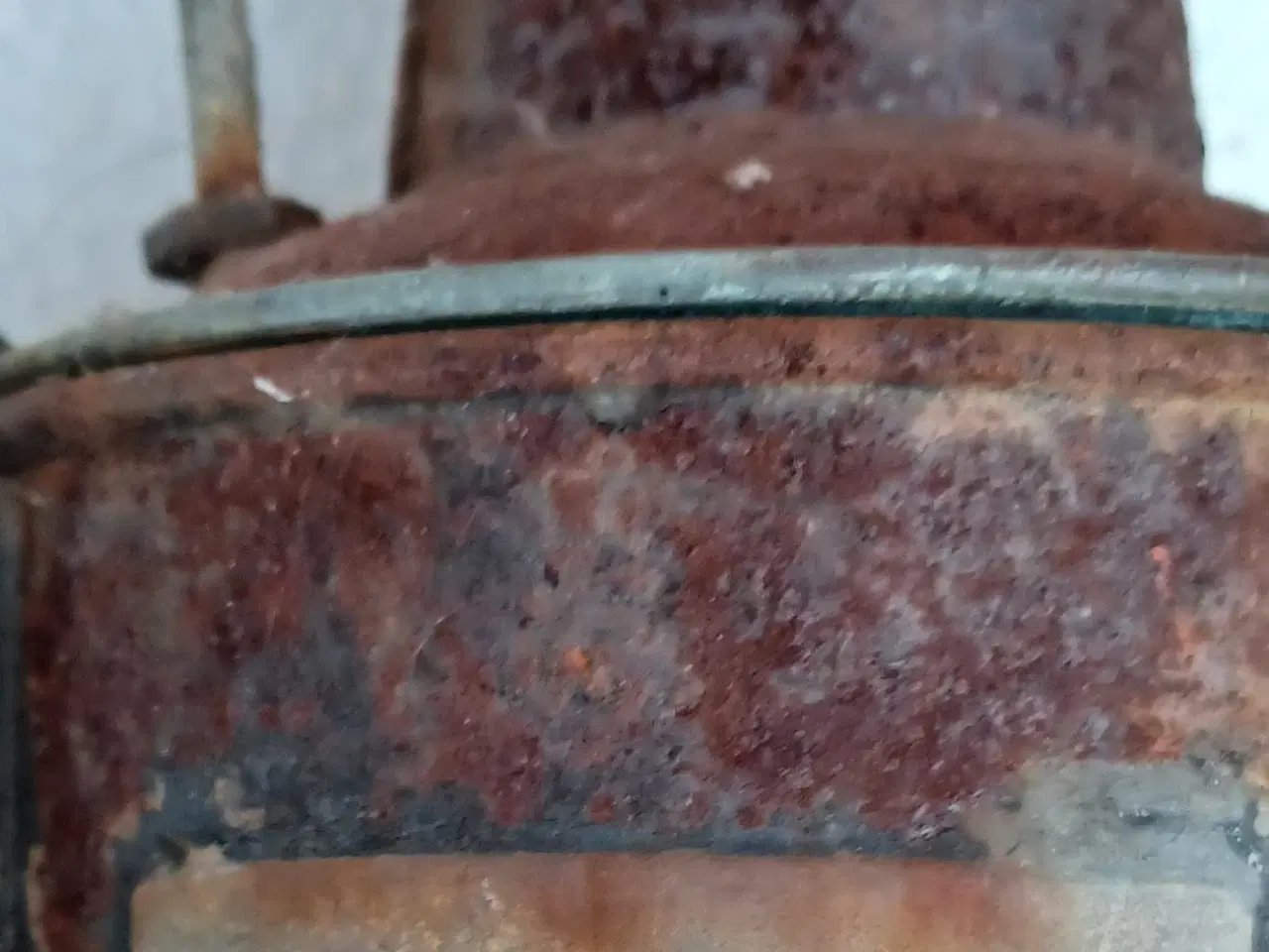 Billede 3 - Antik jernbanelygte fra Haderslev.