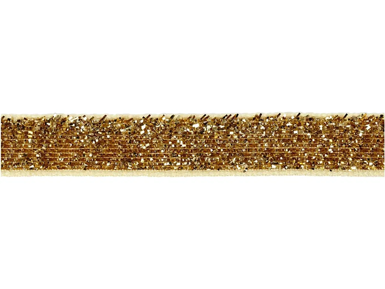 Billede 1 - Elegant guld dekorationbånd 10 mm x 5 m