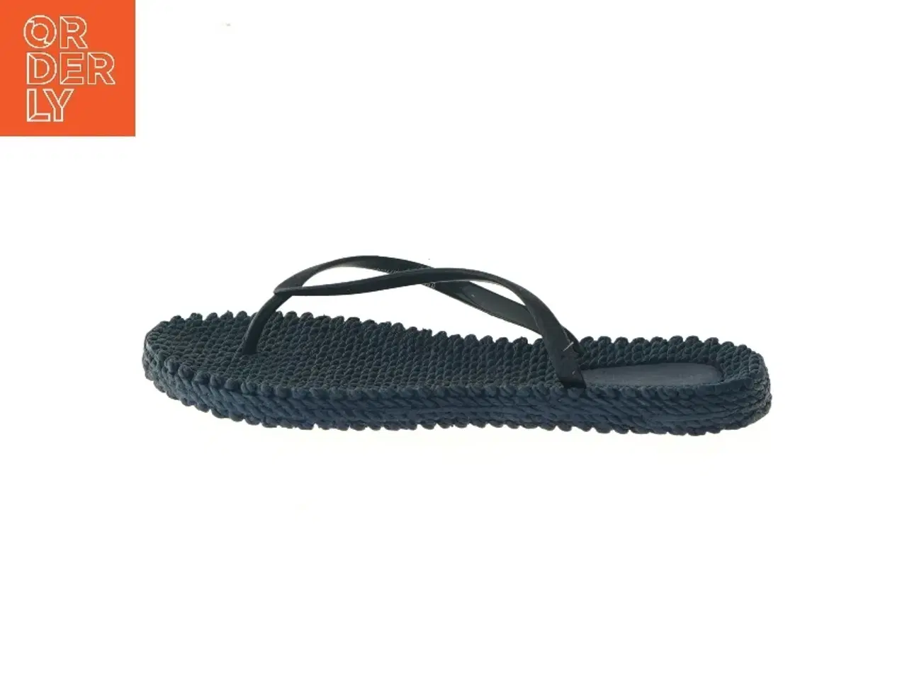 Billede 1 - Flip flops med "vævet" sål fra Ilse Jacobsen (str. 40 )