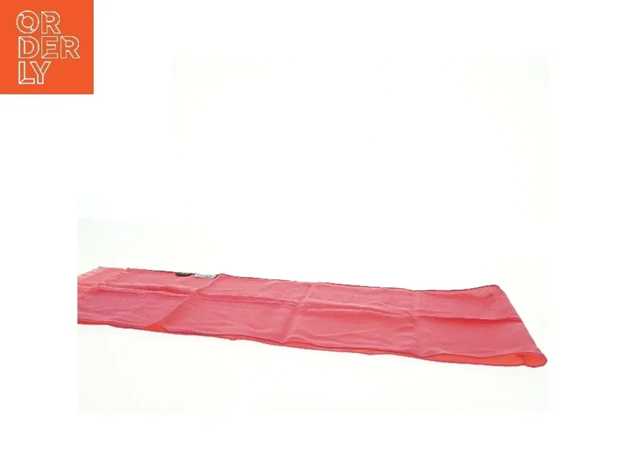 Billede 5 - Koralrød tørklæde fra John Lewis (str. 147 x 27 cm)
