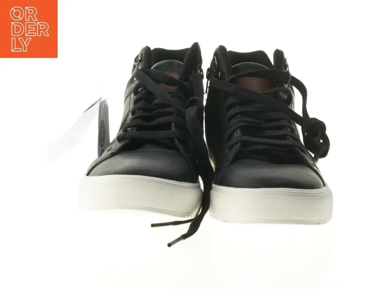 Billede 2 - Sorte sneakers str. 45