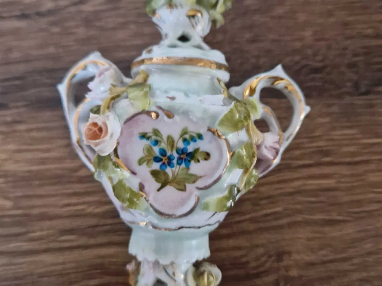 Billede 1 - Antik porcelænsopsats/flakon fra Tyskland 