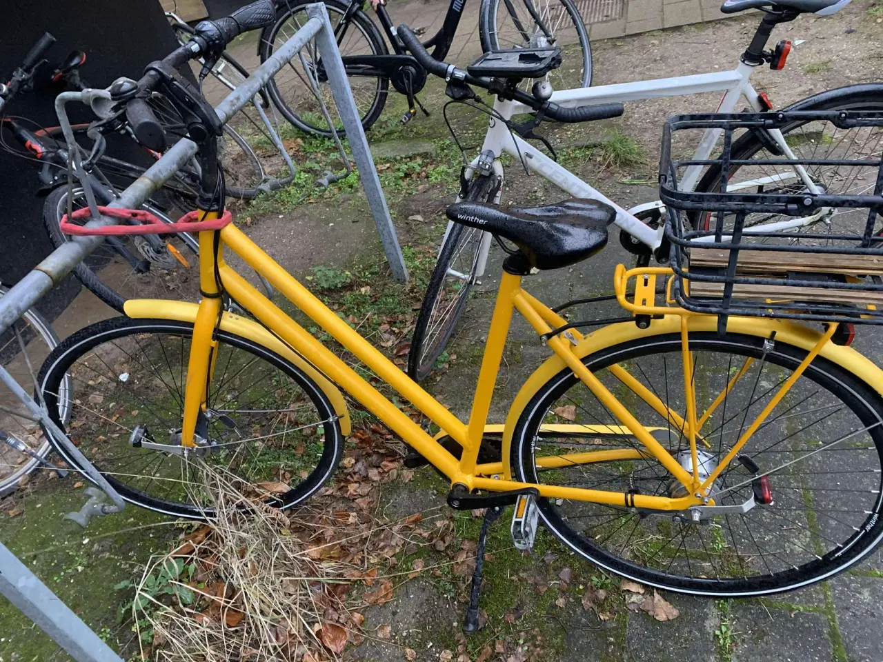 Billede 1 - Dame Cykel Gul