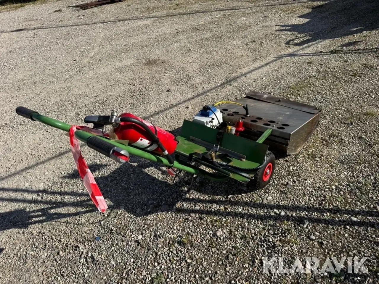 Billede 3 - Asfalt-/bitumenvarmer Green-Flame 650E
