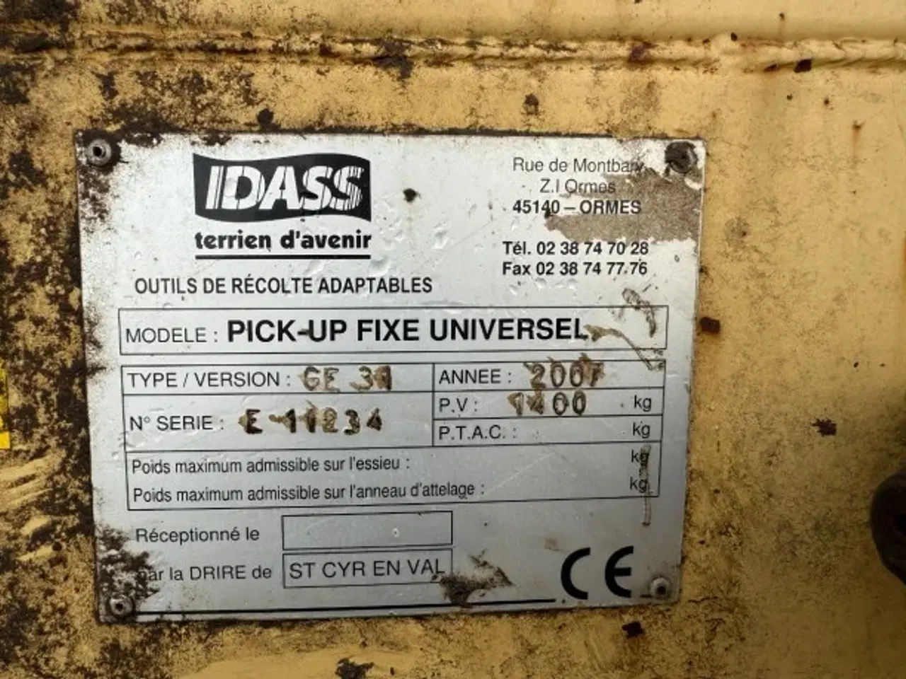 Billede 4 - Idass GE31 Pickup (NH FX38)