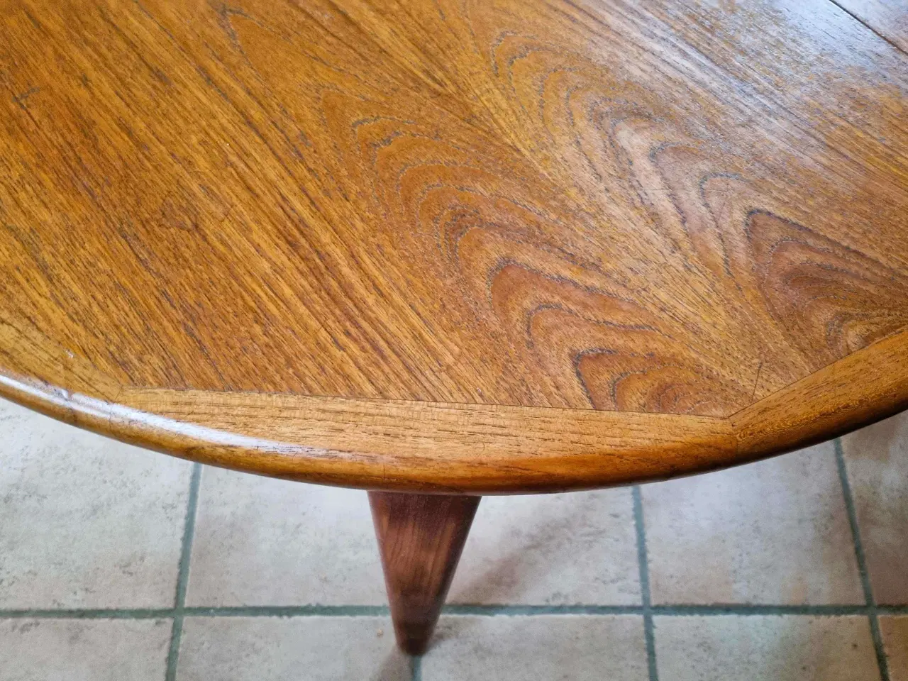 Billede 3 - Spisestuebord + stole TEAK