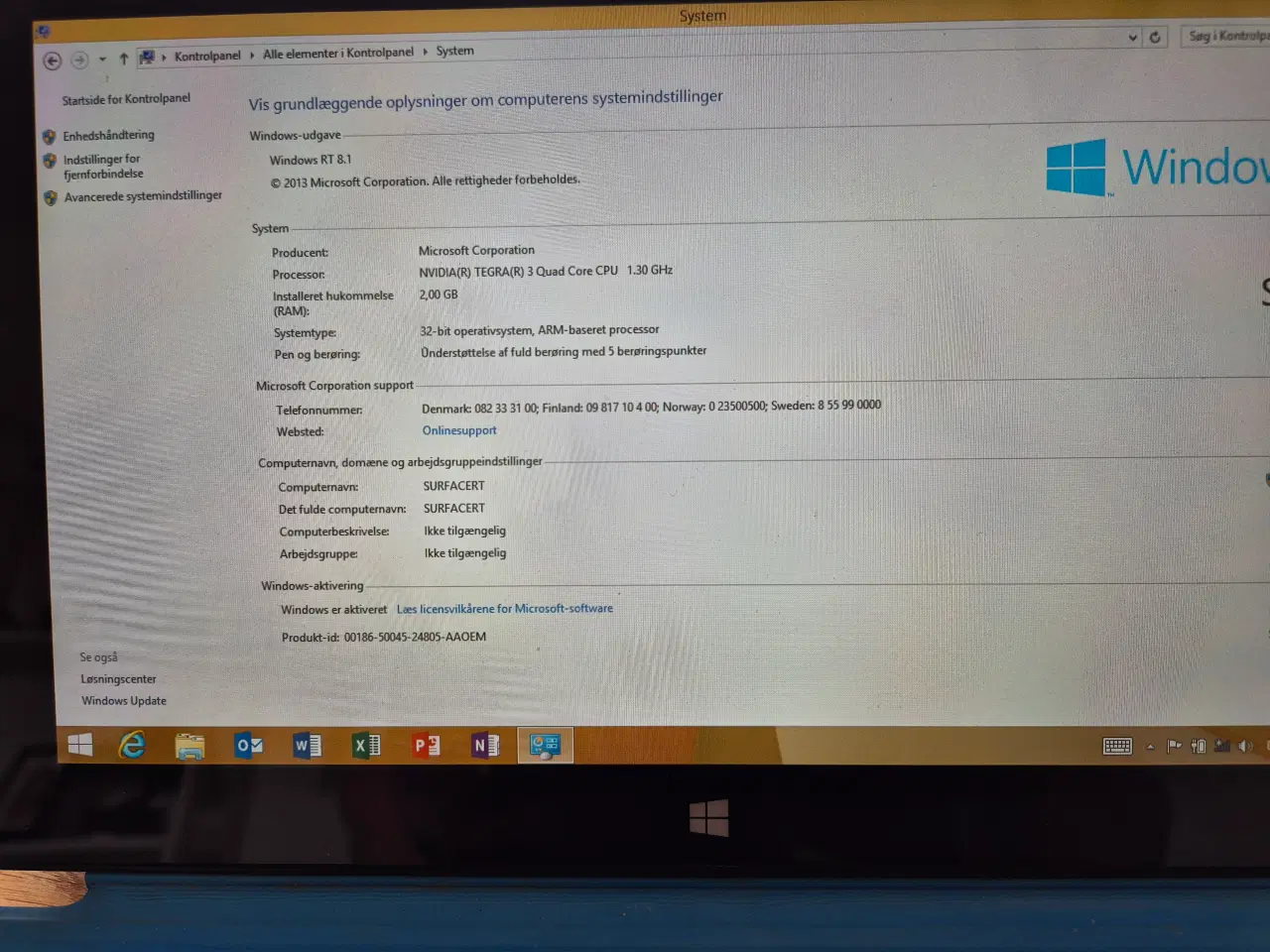 Billede 6 - Action camera - Campark + Microsoft Surface tablet