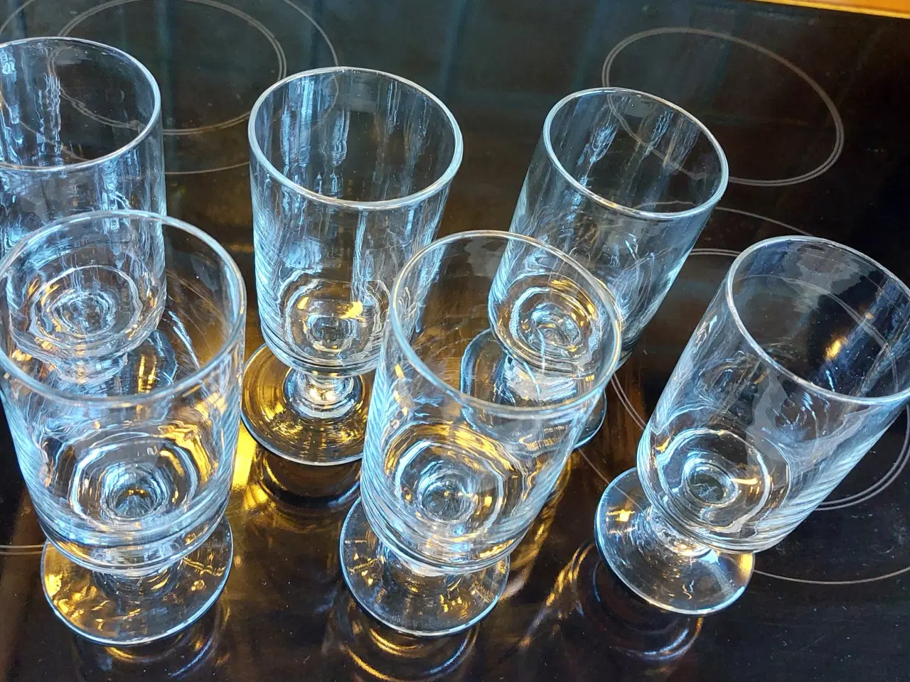 Billede 2 - 6 stk. antikke BEATRICE  glas -  ( samlet pris !) 