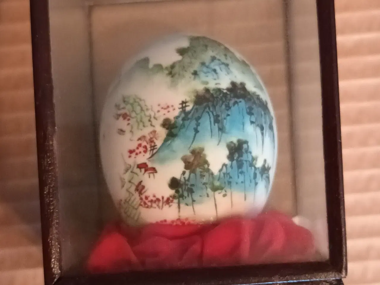Billede 3 - Vintage kinesiske håndmalet æg 