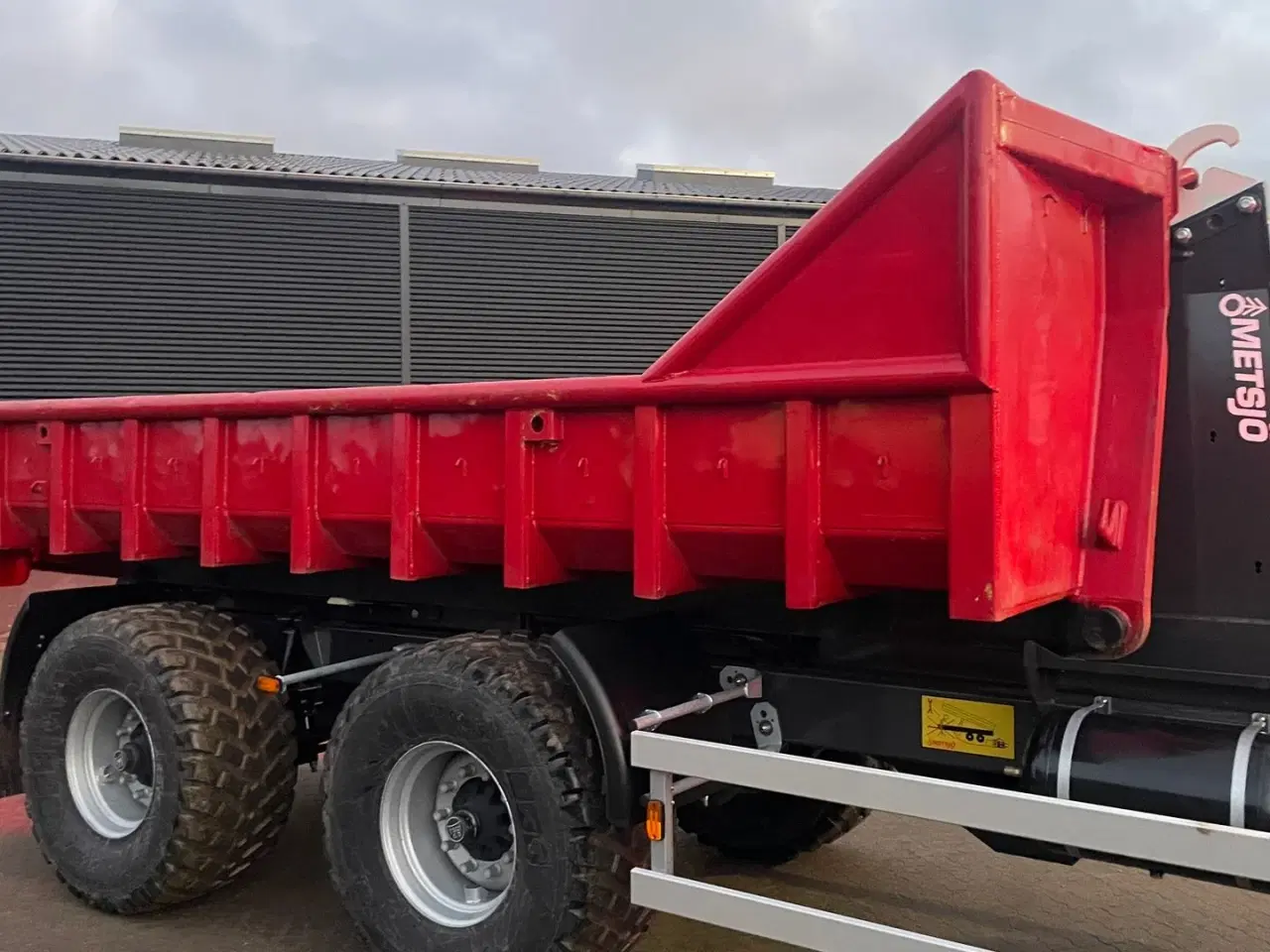 Billede 6 - - - - Entreprenør kasse m. Hydraulisk bagklap