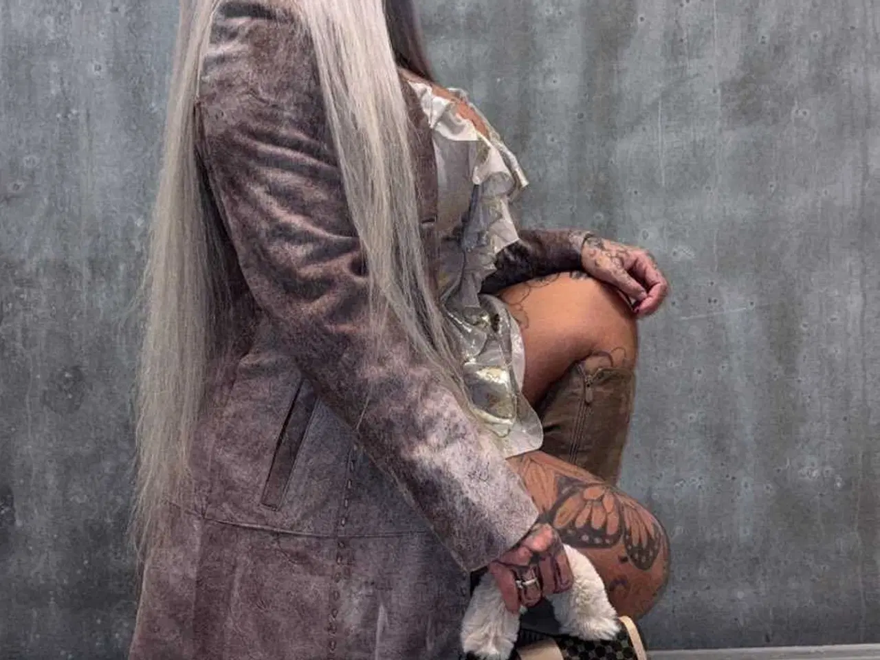 Billede 2 - 100% Læder/lammeskins jakke sælges