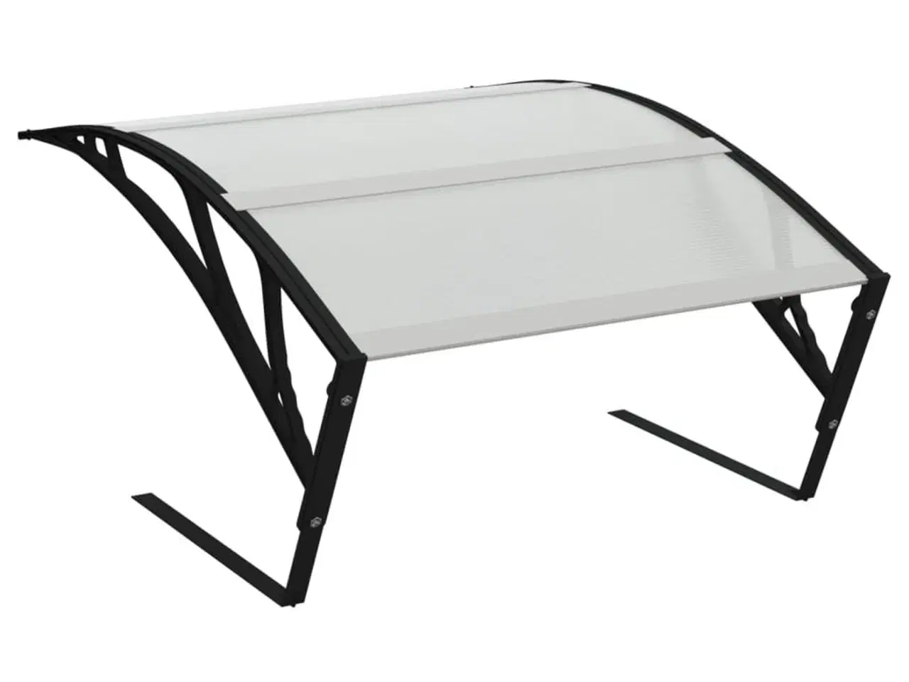 Billede 6 - Garage til robotplæneklipper 80x101x46 cm sort