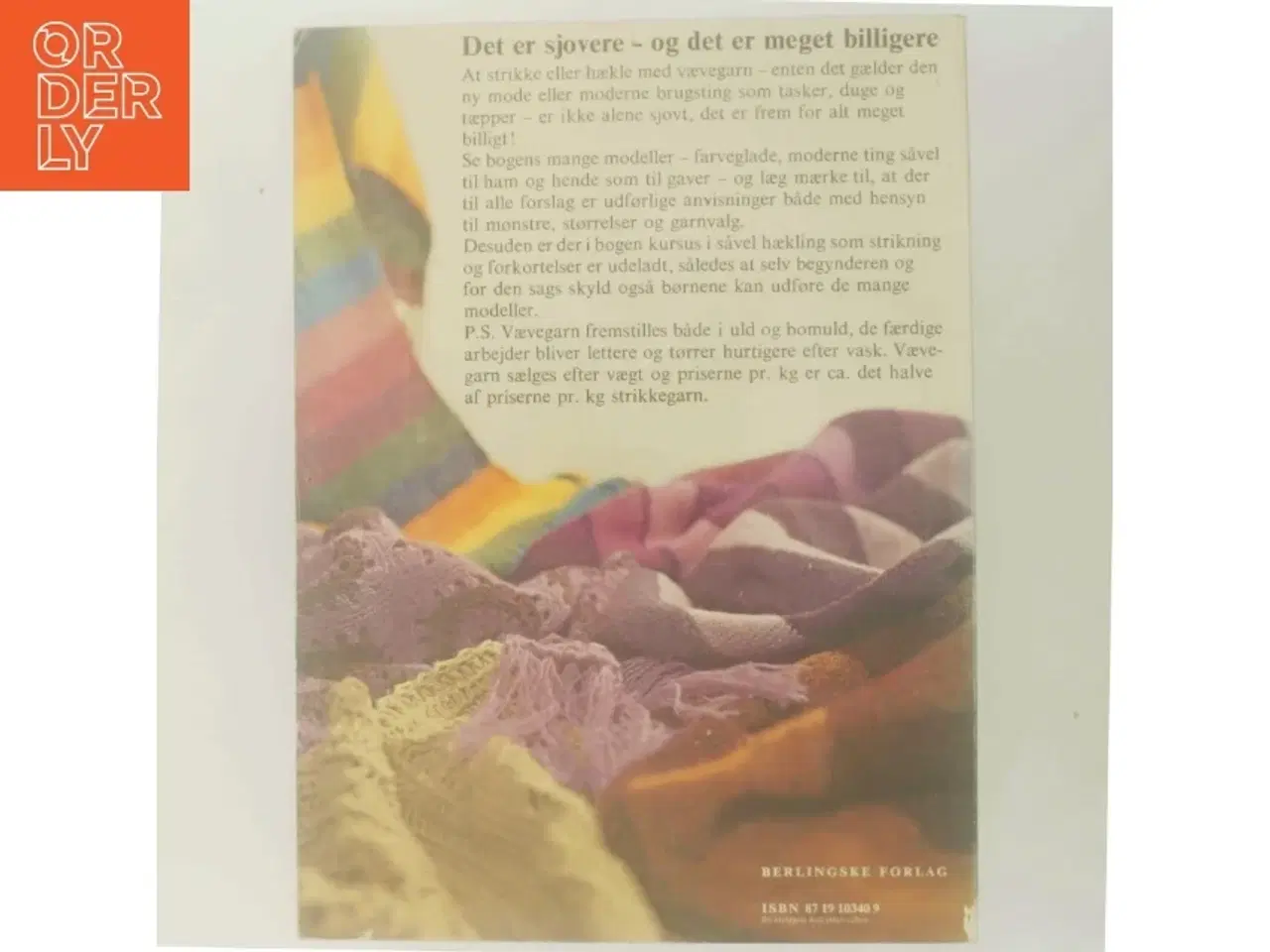 Billede 3 - Strik og hækl med vævegarn af Elisabeth Saust (Bog)