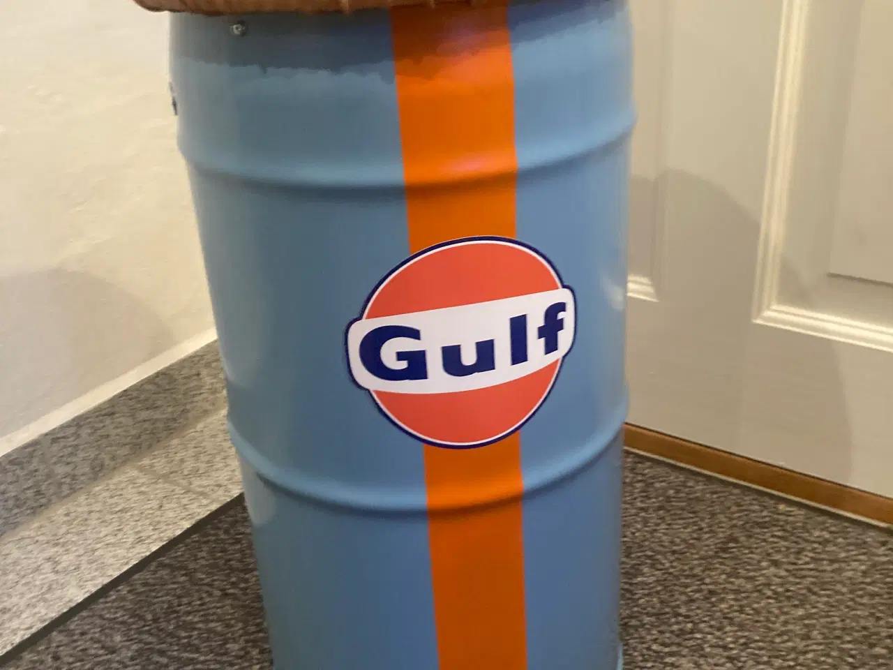 Billede 3 - Gulf skammel olietønde onebyschmidt 
