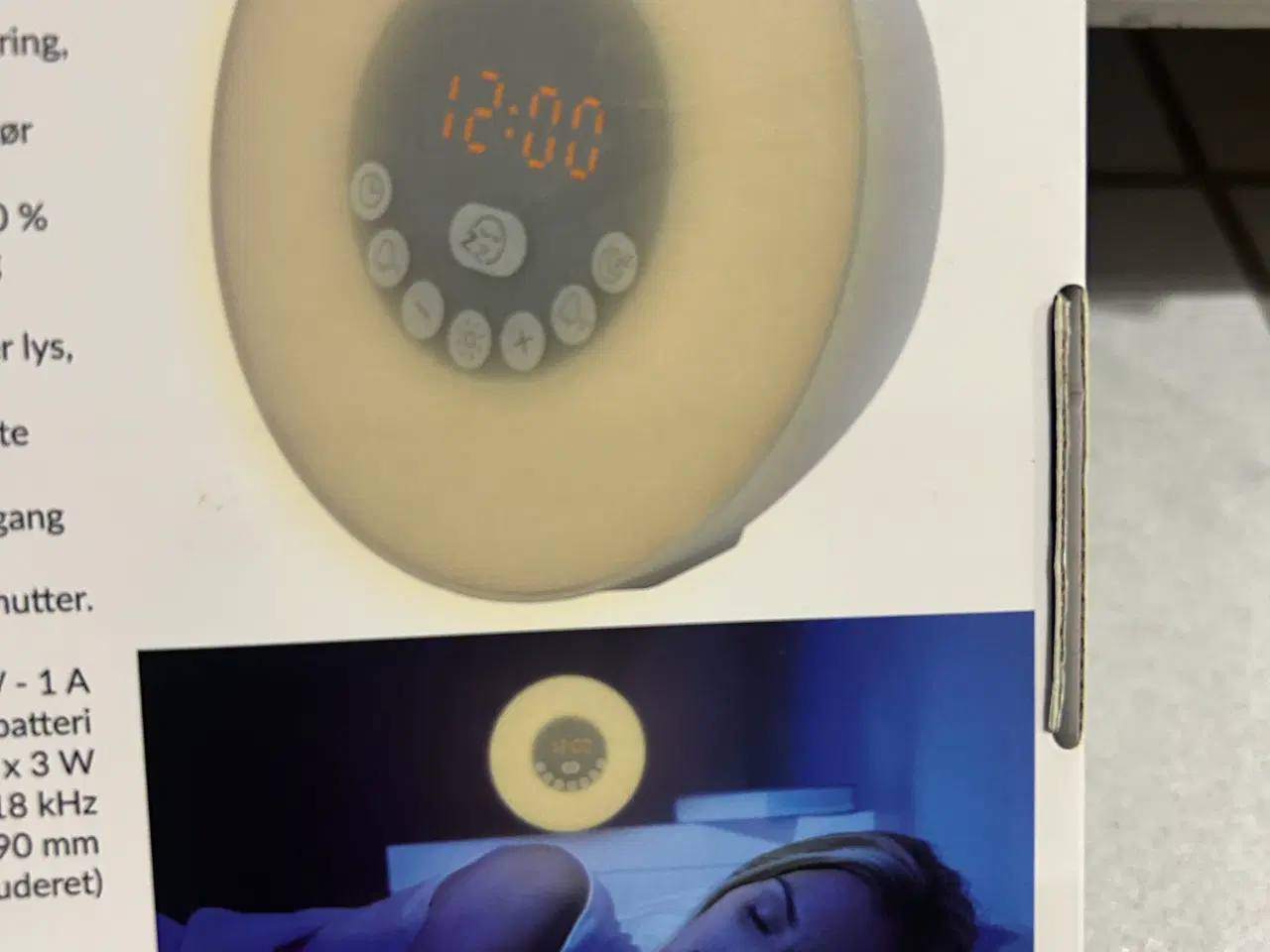 Billede 4 - Næsten ny clockradio med mange funktioner