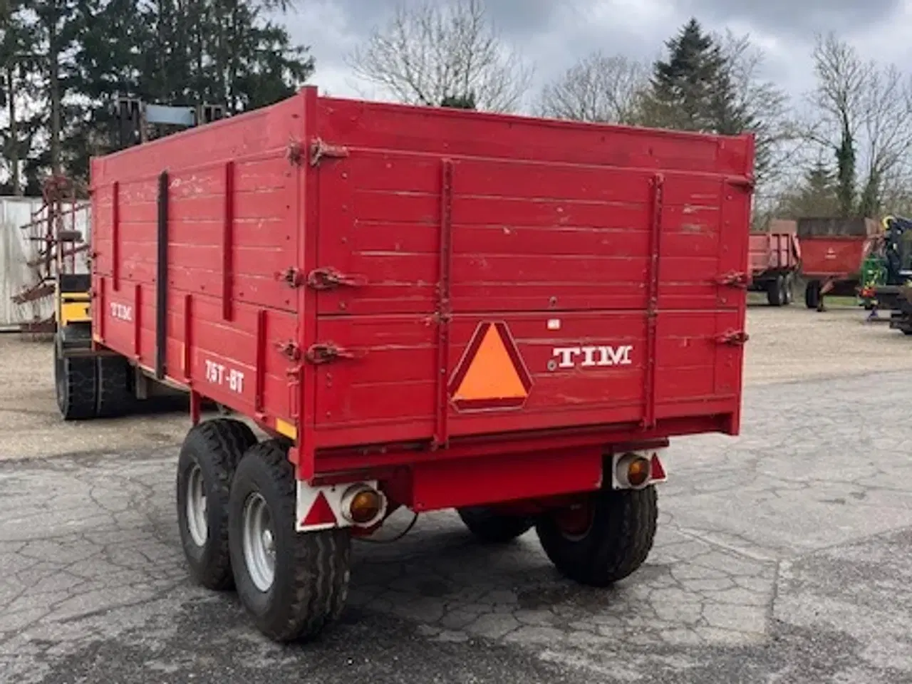 Billede 3 - Velholdt Tim 7,5 ton tipvogn