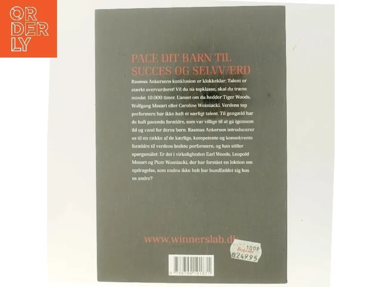 Billede 3 - Opdragelse af en vinder : pace dine børn til succes og selvværd af Rasmus Ankersen (Bog)