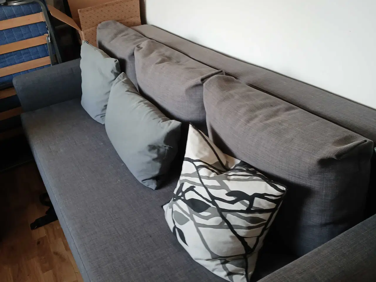 Billede 1 - Sovesofa grå