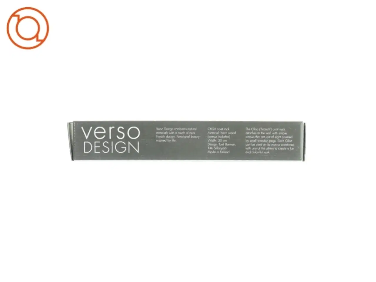 Billede 3 - Knagerække fra Verso Design (str. 30 cm)