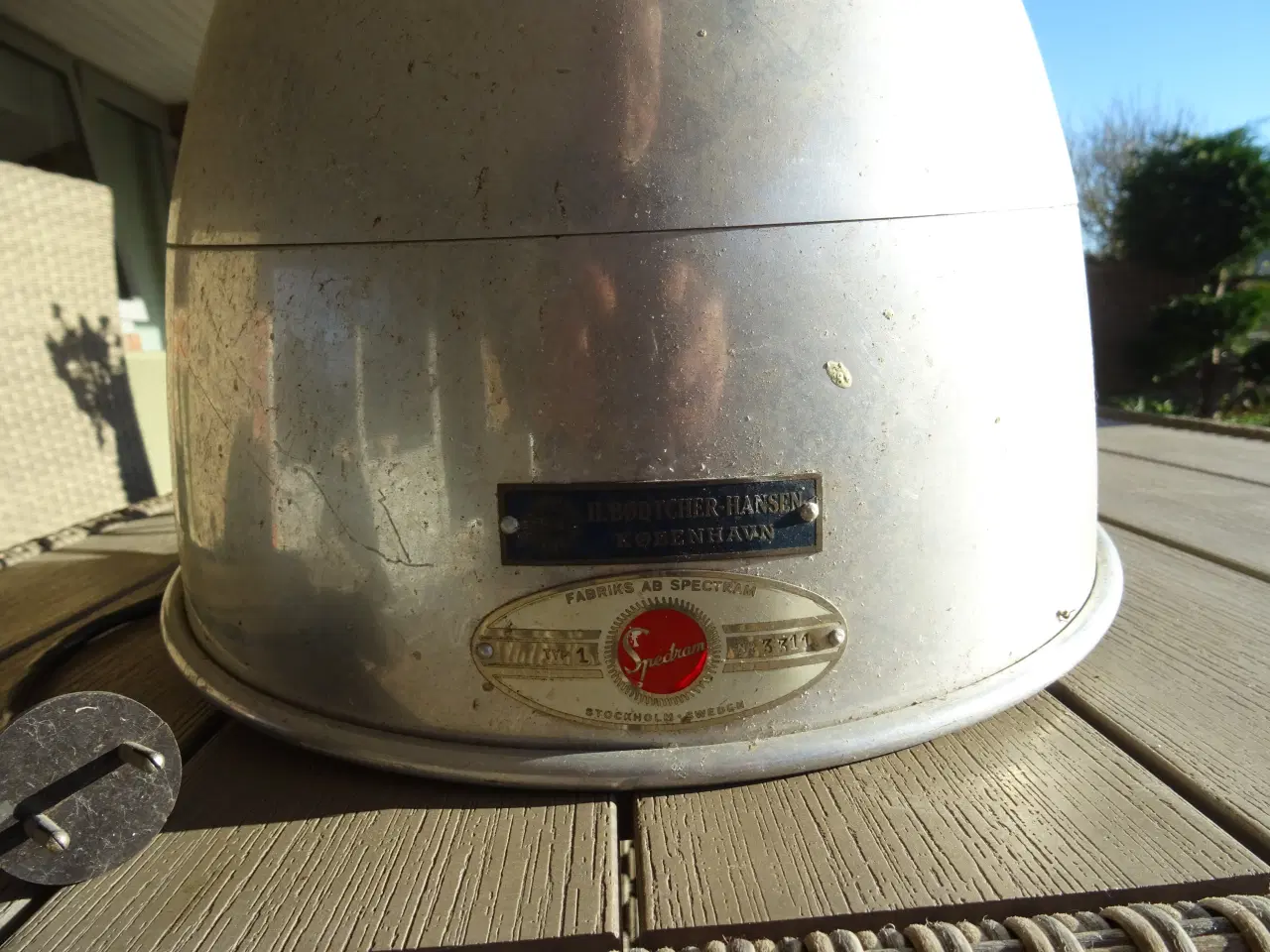 Billede 1 - Lampe diameter 32 cm. 30 cm. høj