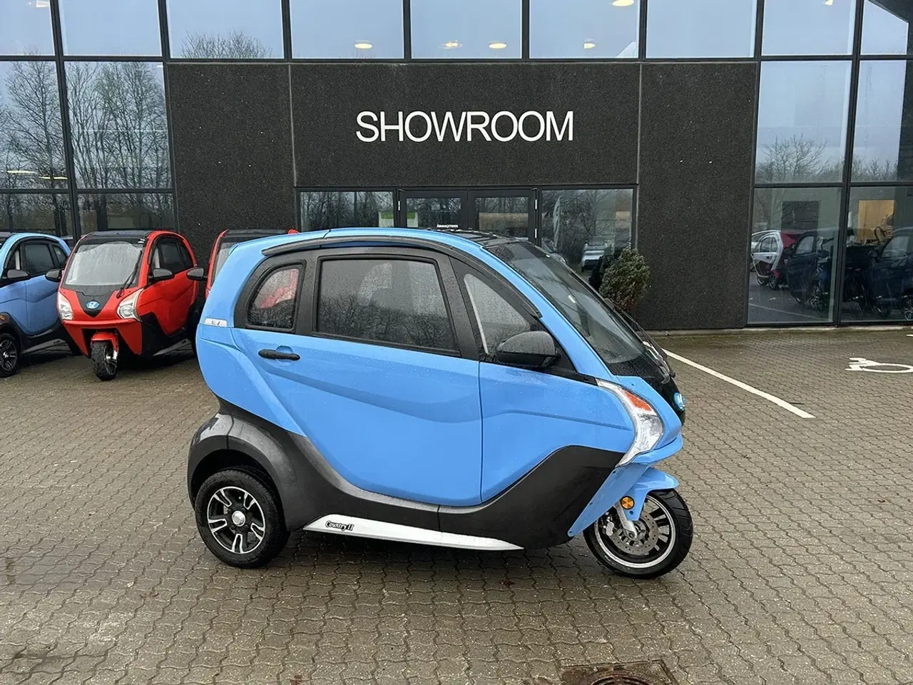 Billede 1 - Country II 25 km/t blå - 1 års garanti