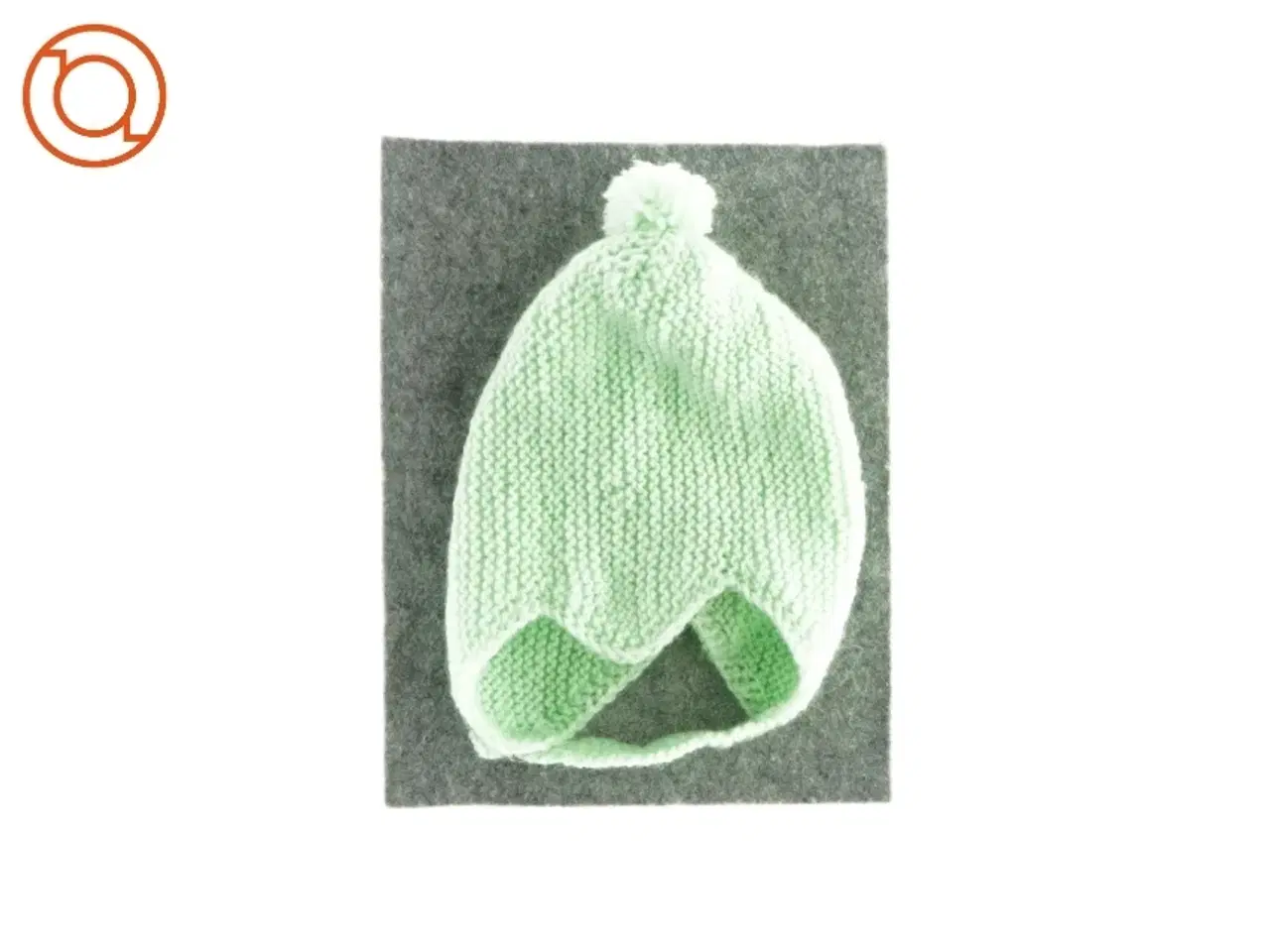 Billede 1 - Hjemmestrikket hue (Str. ca. 50)