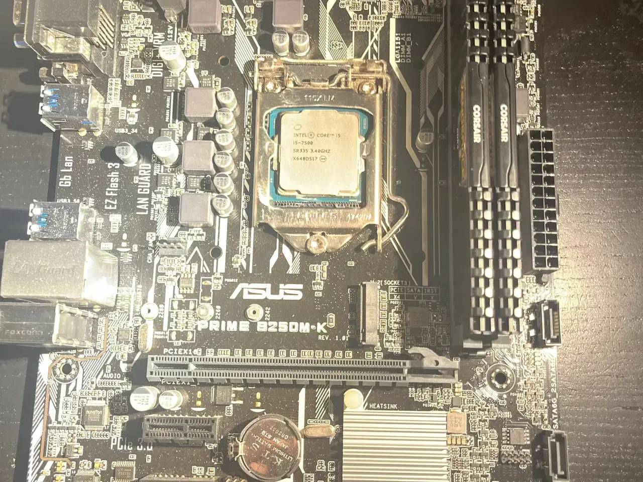 Billede 1 - Asus PRIME B250M-K, 32 GB DDR4, i5-7500