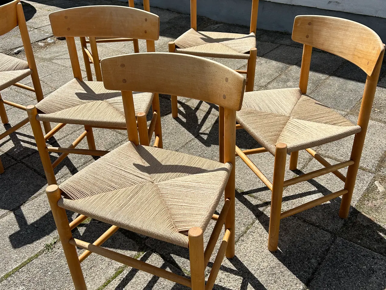 Billede 12 - Folkestole Bøg J39, design Børge Mogensen