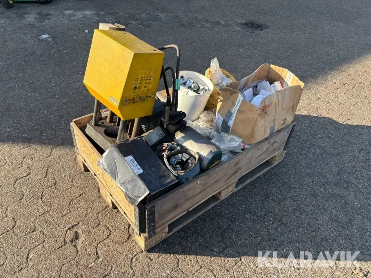 Billede 3 - Hydraulikpresser Parker 82C 061 med fittings & matriser