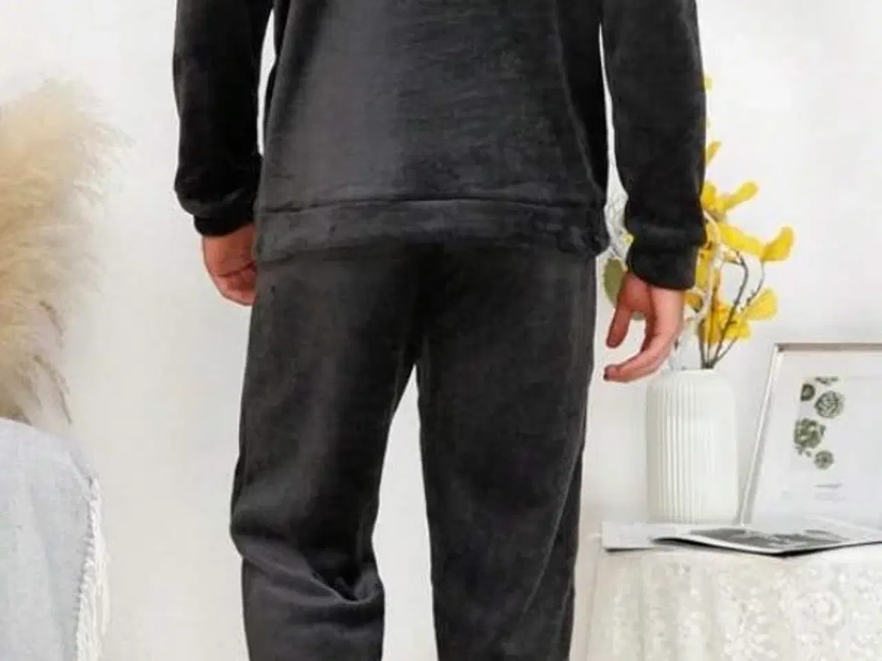 Billede 3 - Herre flannel pyjamassæt i str. xl