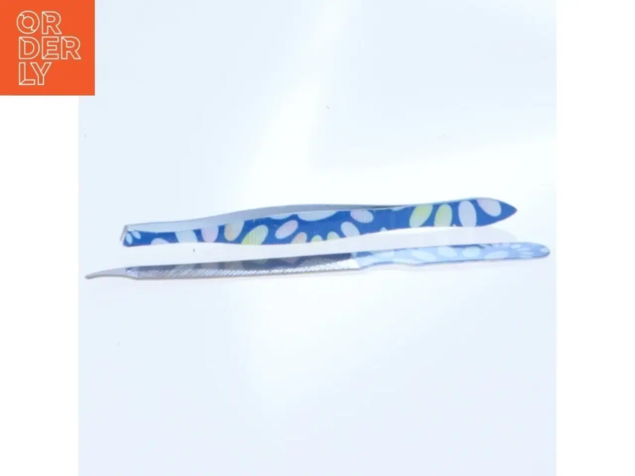 Billede 1 - Pincet og fodfil sæt (str. 8 komma 7 cm og 9 komma 7 cm)