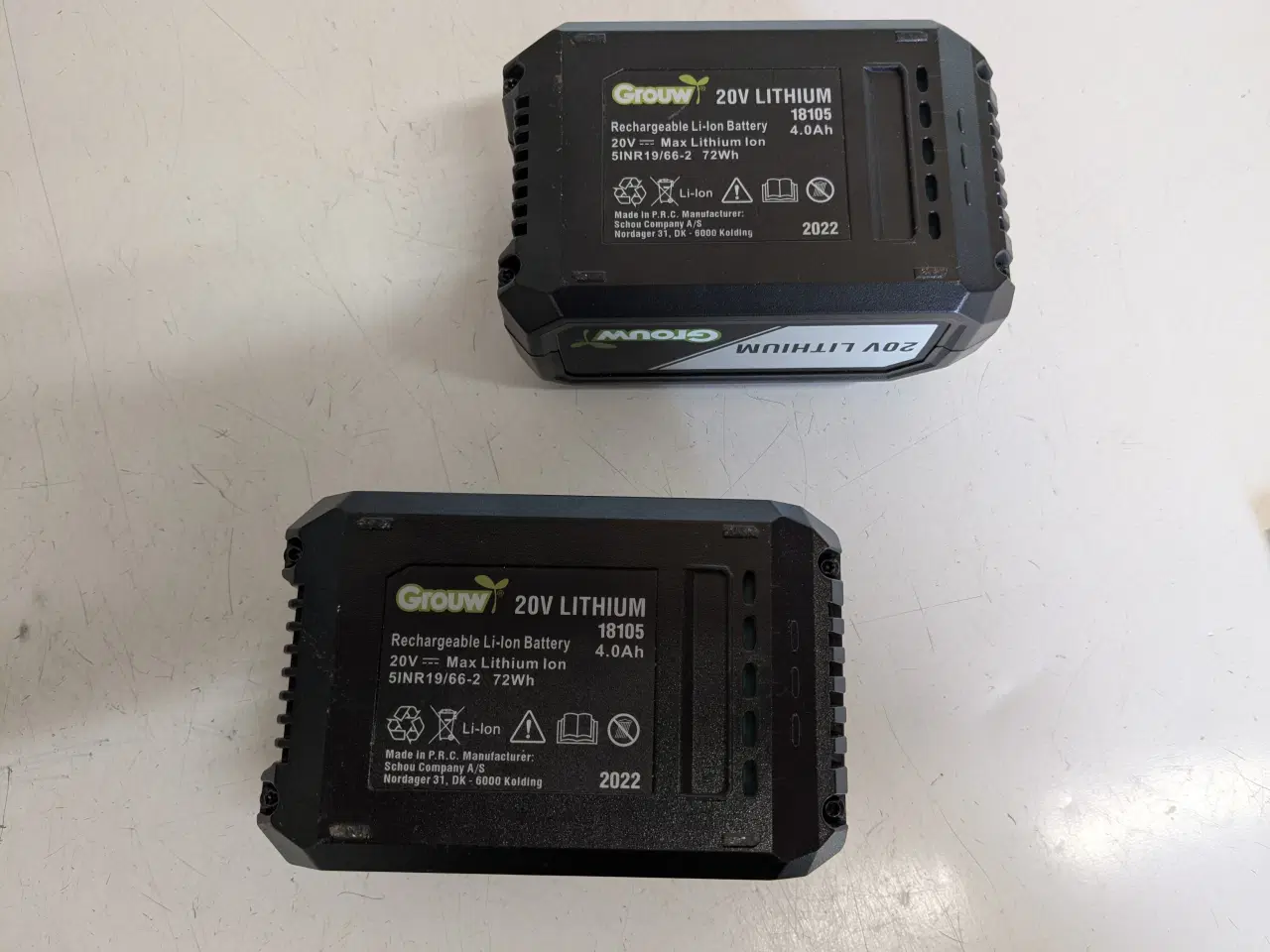 Billede 2 - Grouw batteri 20V 4,0Ah