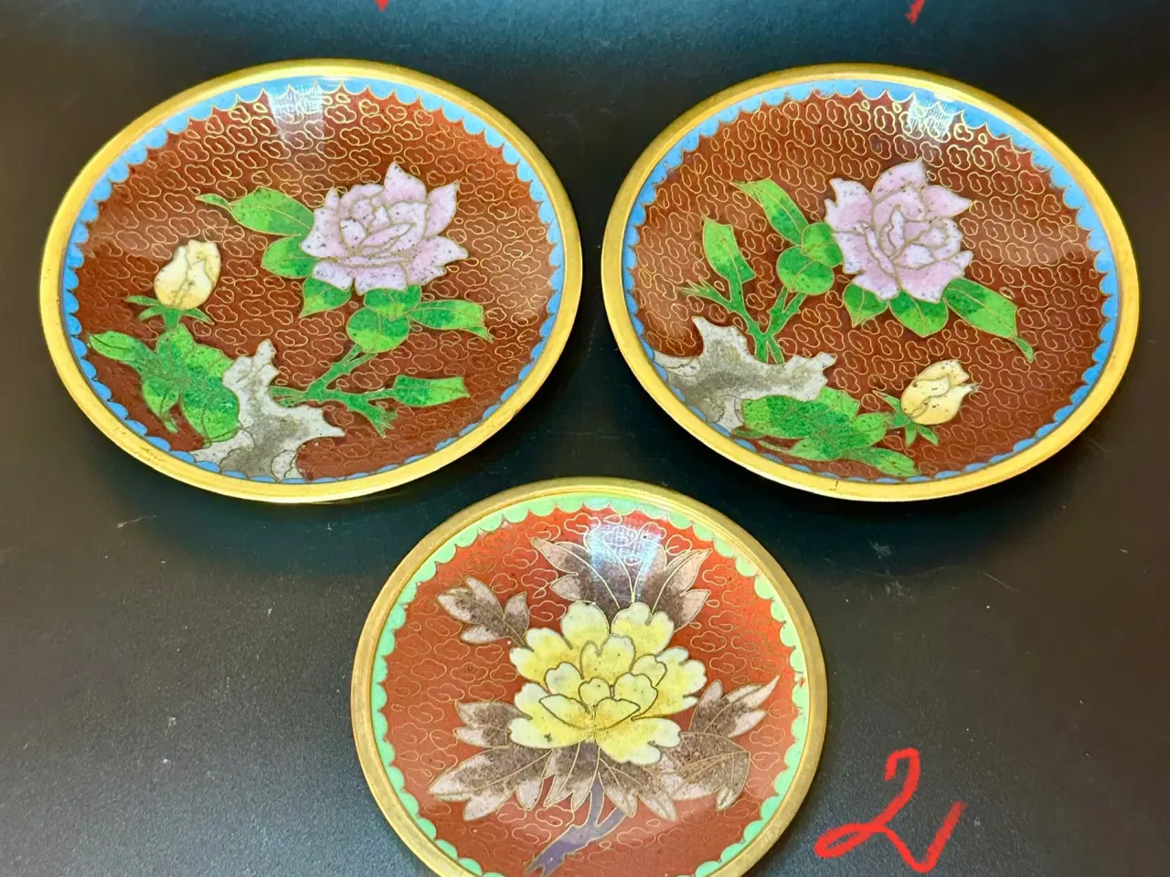 Billede 1 - Vintage CLOISONNE genstande sælges. Læs beskrivels