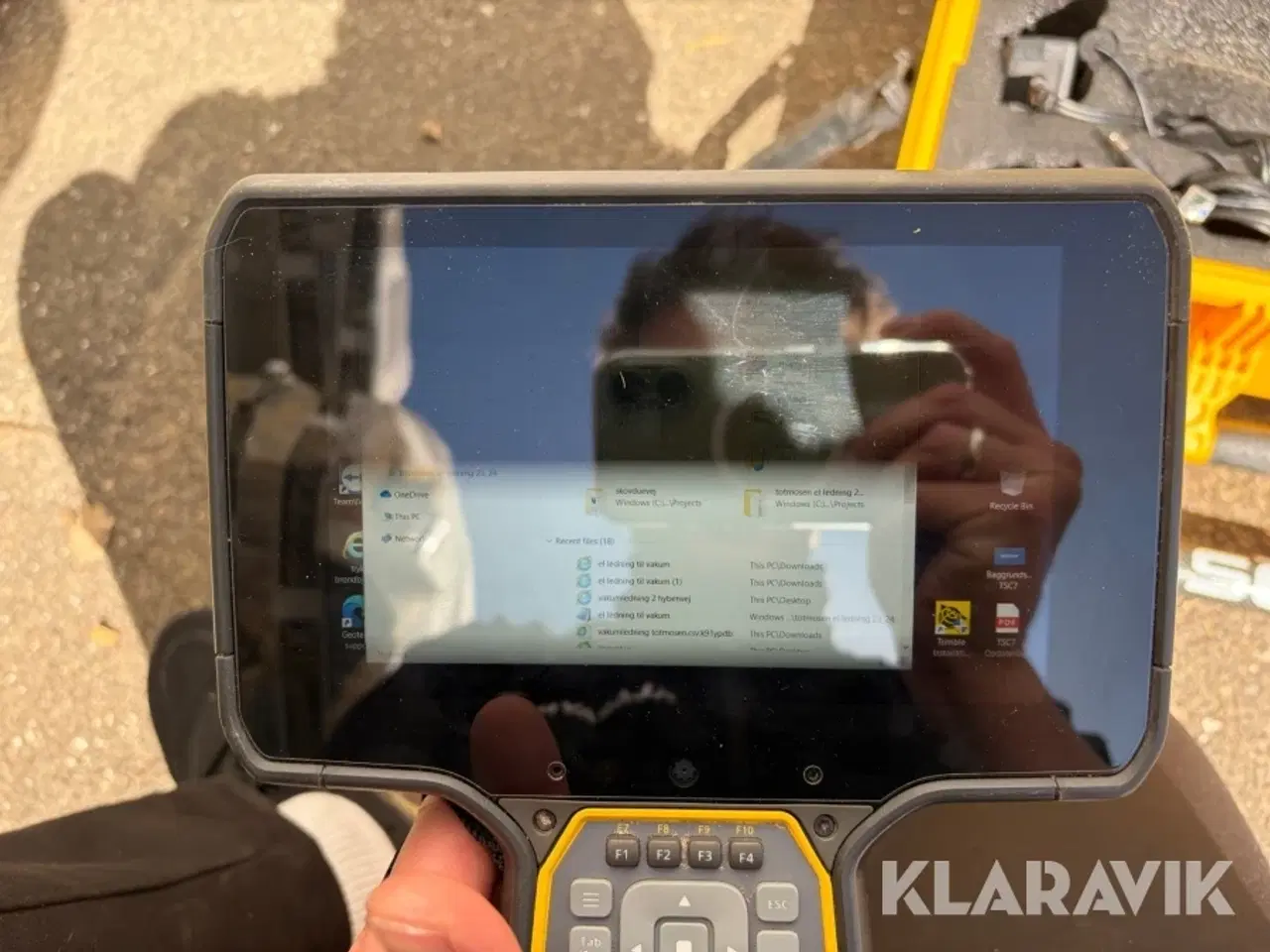Billede 4 - Landmåling / opmåling Trimble R12 komplet sæt