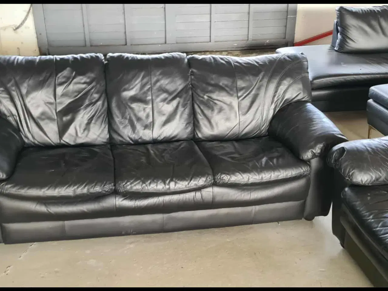 Billede 2 - Sofaer i ægte læder sælges