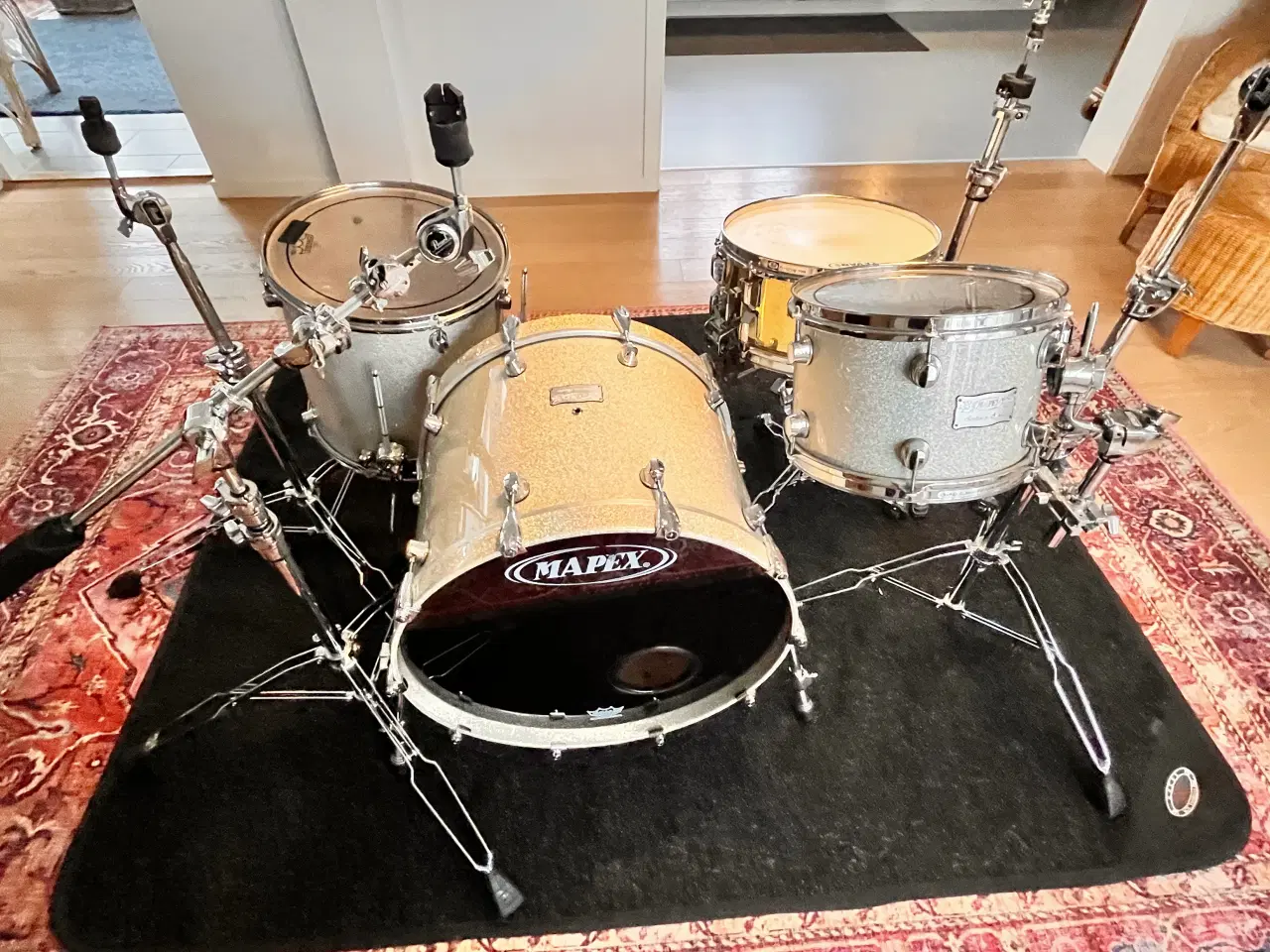 Billede 1 - Mapex+Pearl trommesæt