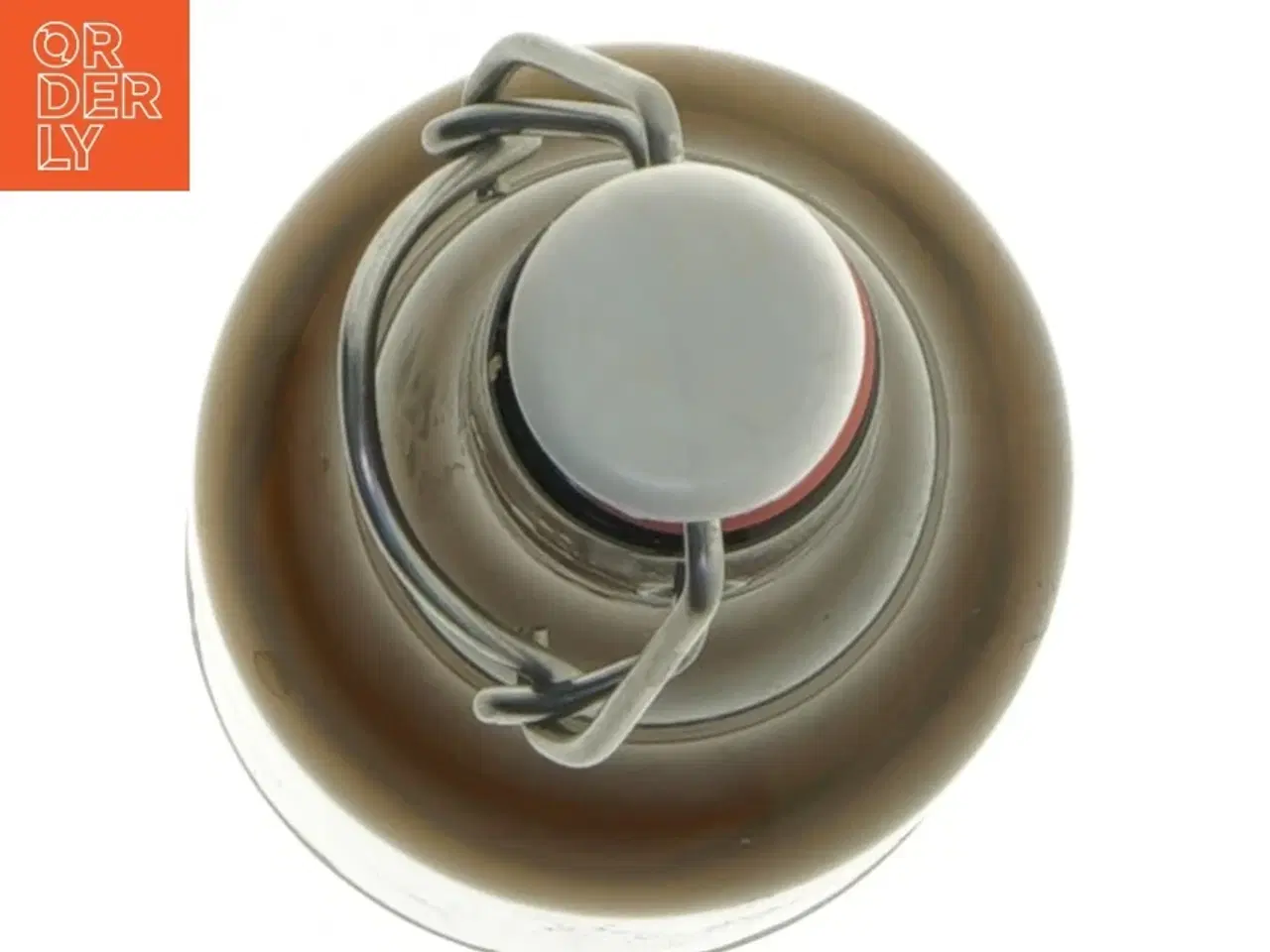 Billede 4 - Genbrugsglasflaske med patentprop (str. 19 cm)