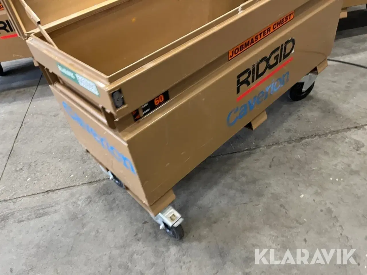 Billede 12 - Opbevaring/værktøjs kasse Rigid Jobmaster 60R med arbejdslys