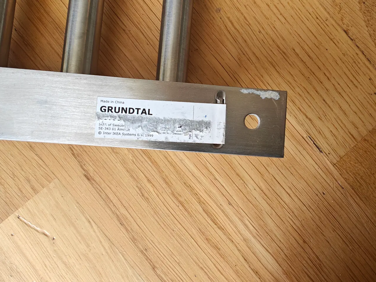 Billede 2 - Ikea Grundtal Håndklæde stang 4 Arme