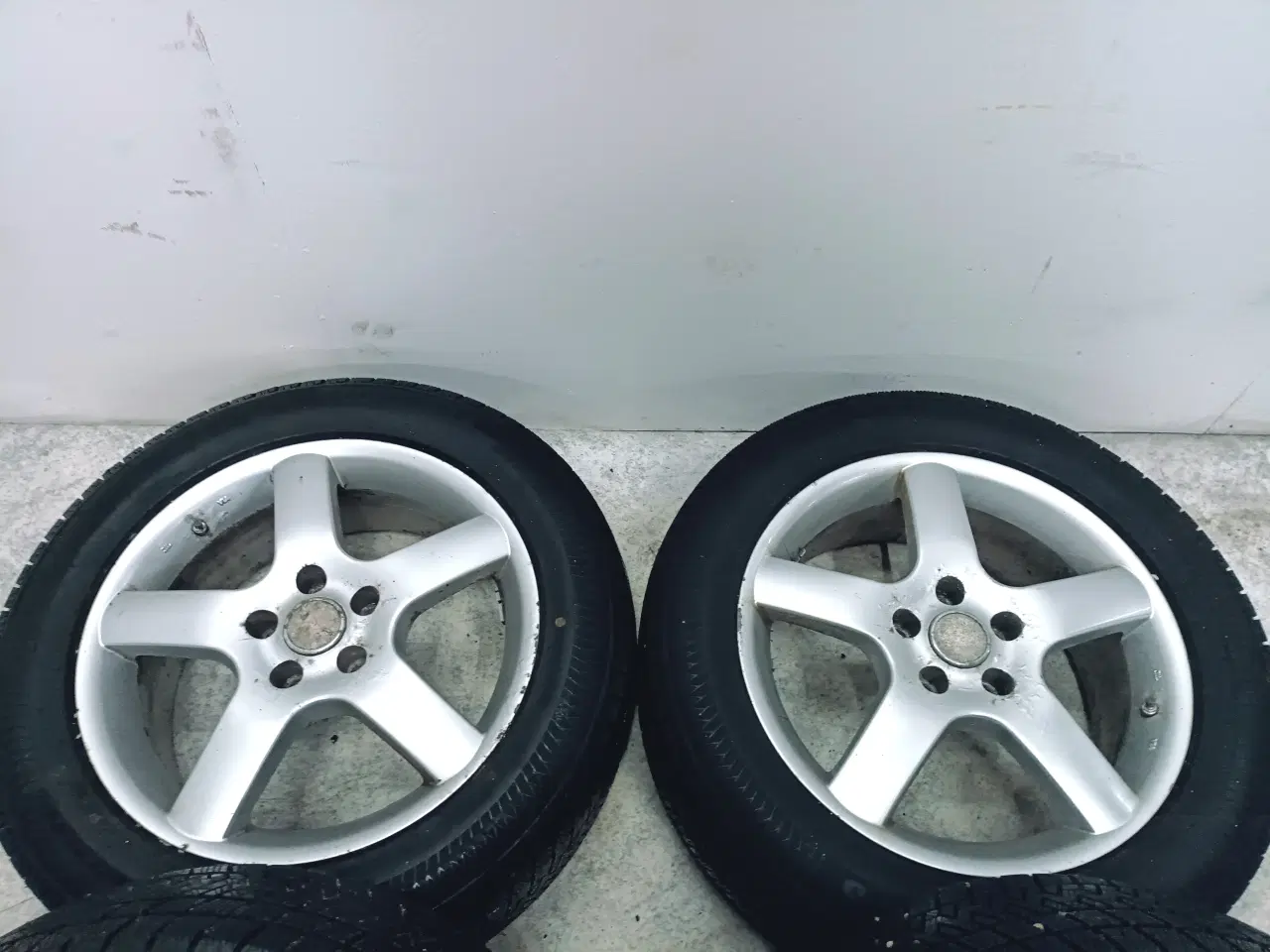 Billede 4 - 5x114,3 17" ET38 nav 73ø MegaWheels vintersæt