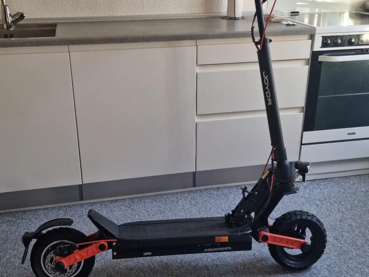 Billede 3 - Joyor S5 pro El-løbehjul med alarm