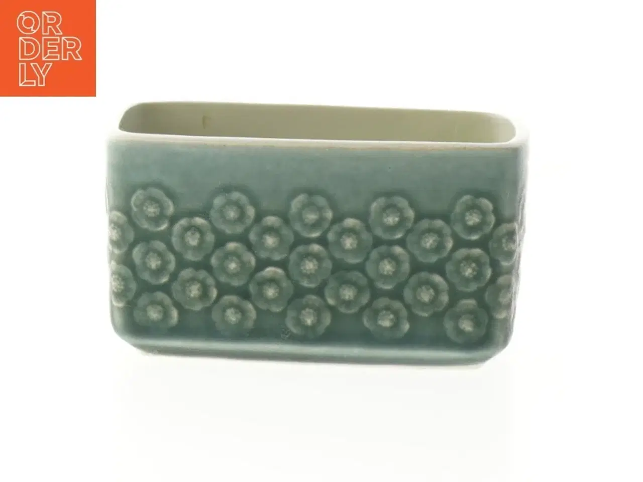 Billede 1 - Quistgaard Azur smørkrukke (str. 11,5x8,5 cm)