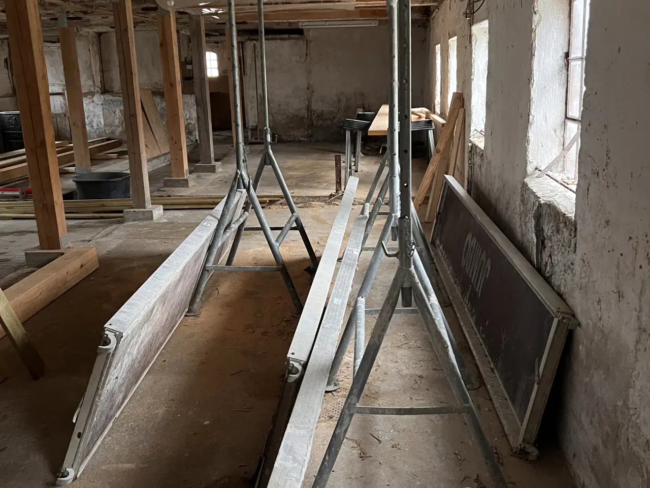 Billede 2 - Jumbo stillads i god stand