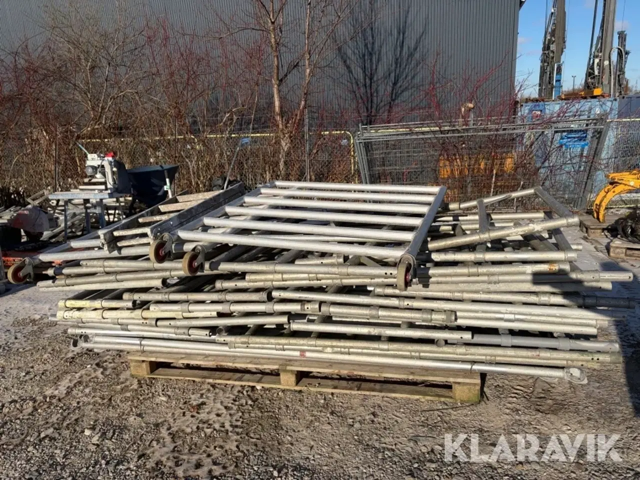 Billede 2 - Stillads stort lot af blandet stillads