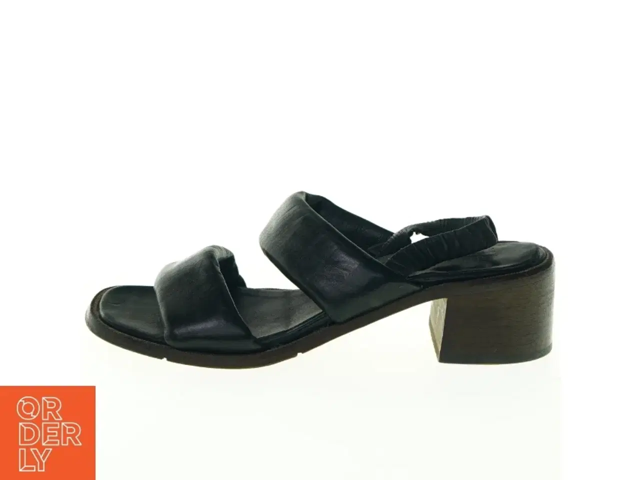 Billede 1 - Sorte MOMA sandaler fra Moma (str. 37,5)