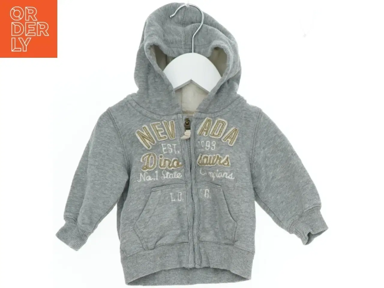 Billede 1 - Grå hættetrøje med Nevada-print fra Logg (str. 62)