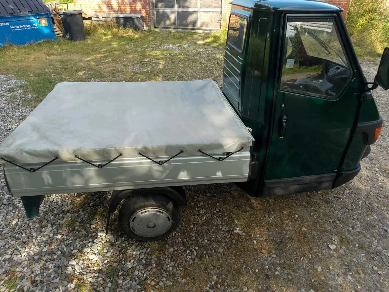 Billede 6 - Piaggio Ape 25 knallert fra 2015 med papirer 