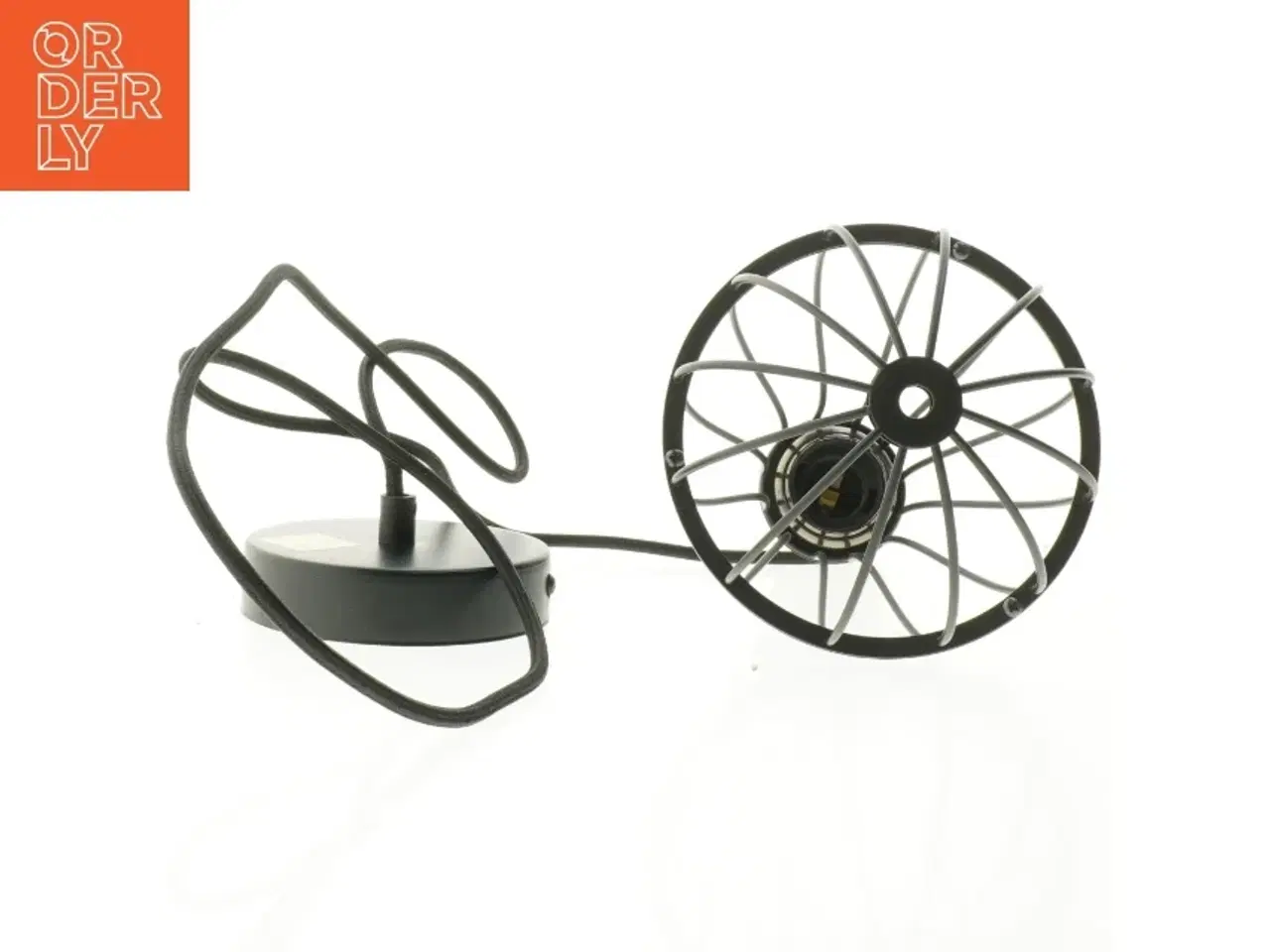 Billede 3 - Industriel pendellampe (str. 32x15 cm)